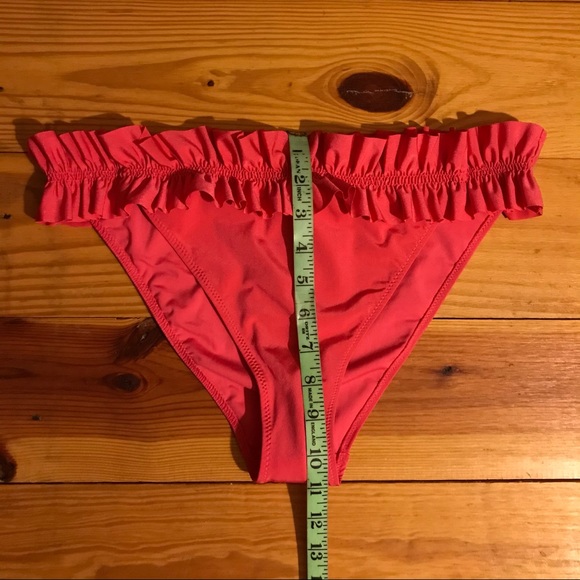 H&M Coral Ruffle Bikini Bottom, NWT, 8 - Picture 6 of 8